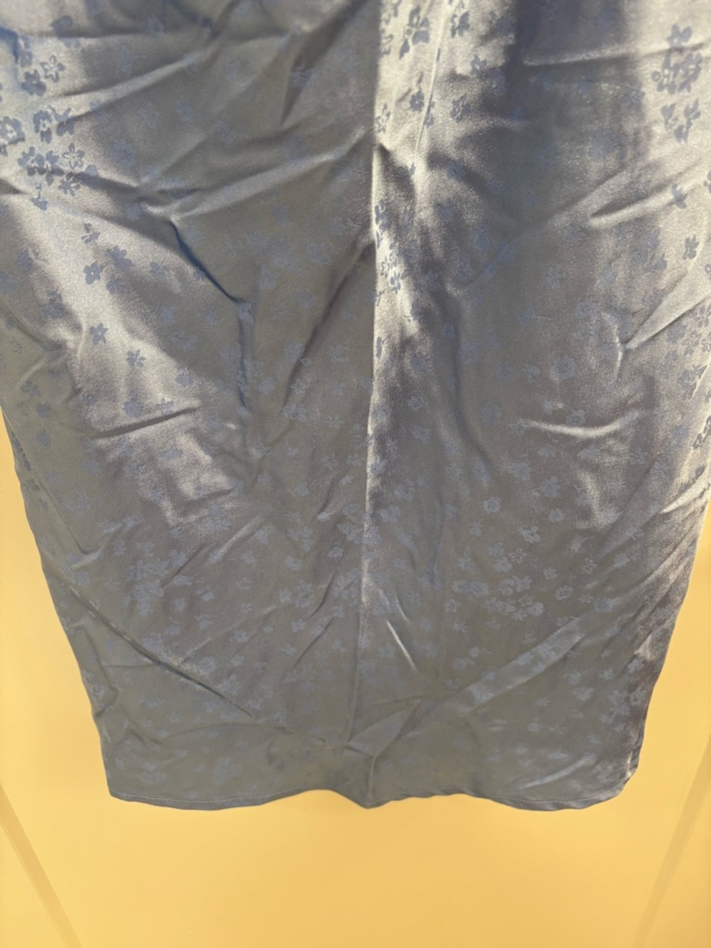 LA Hearts Periwinkle Satin Y2K Style Cowl Neck Mini Dress Size Small - Picture 7 of 14